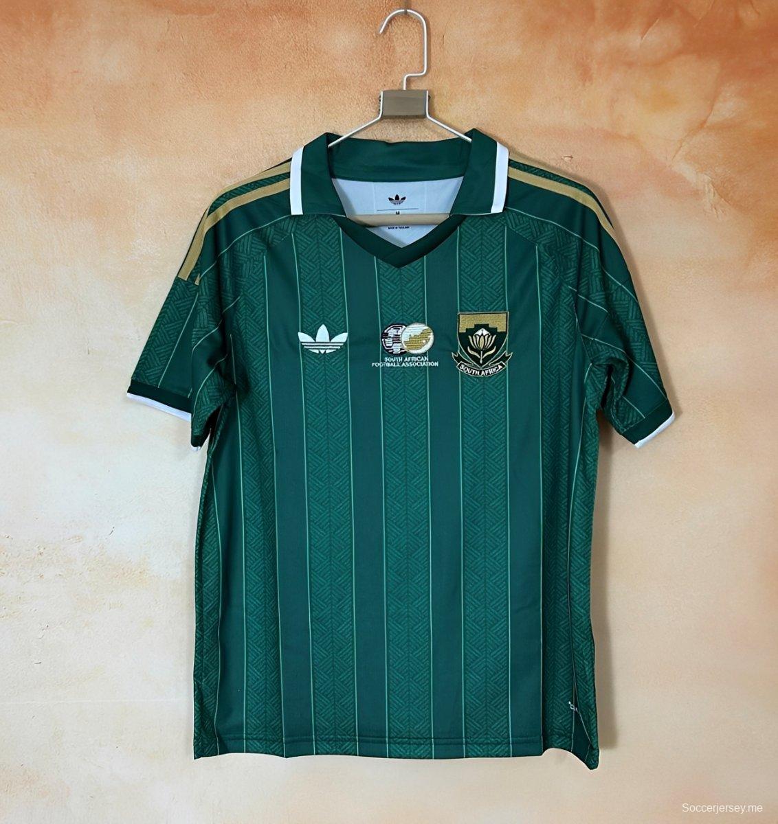 القميص الأخضر لجنوب أفريقيا في المباريات الخارجية لعام 2026
