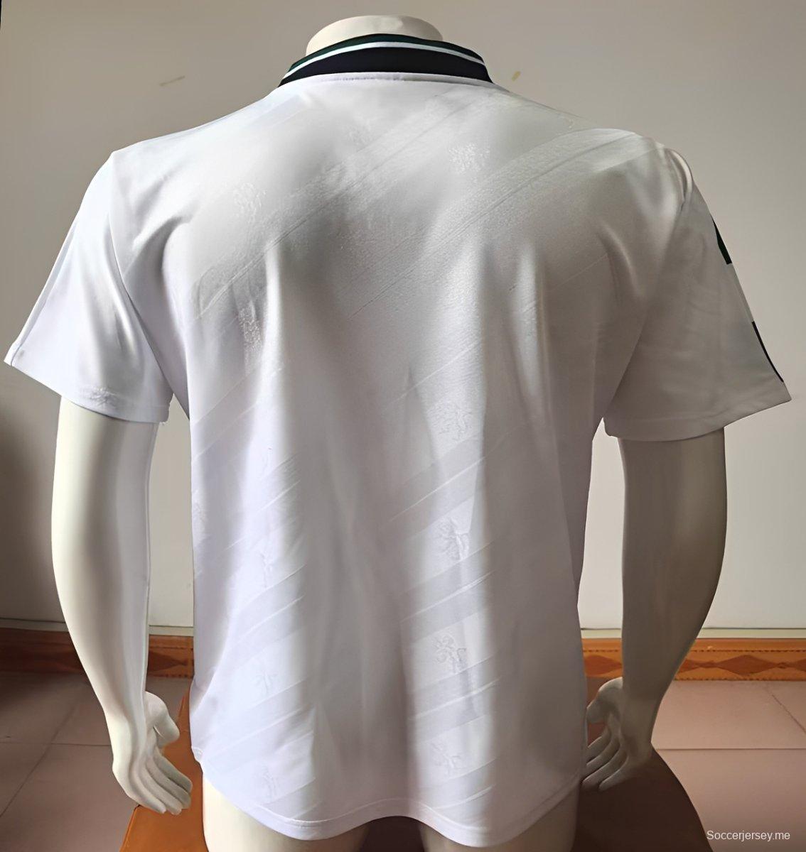 قميص سبورتينغ لشبونة الأبيض للعب خارج أرضه من موسم 1994/95