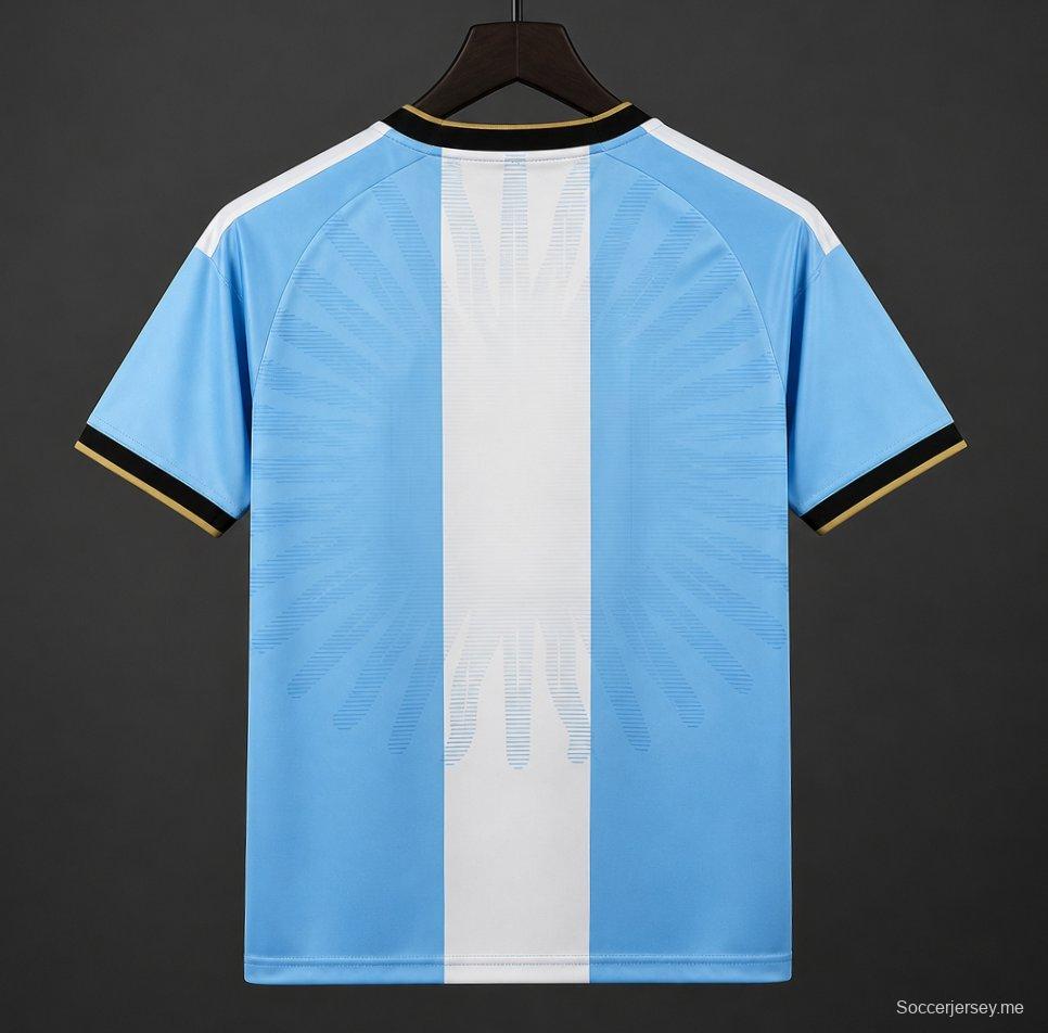 قميص "ميسي" الخاص بمباريات الأرجنتين على أرضها لعام 2026