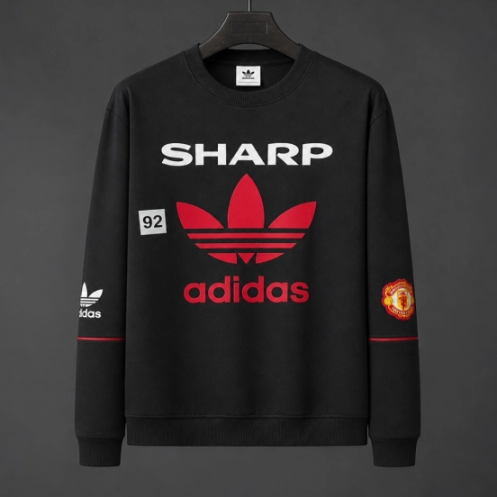 26/27 مانشستر يونايتد - قميص رياضي أسود من Adidas Originals طراز Bringback 90/92