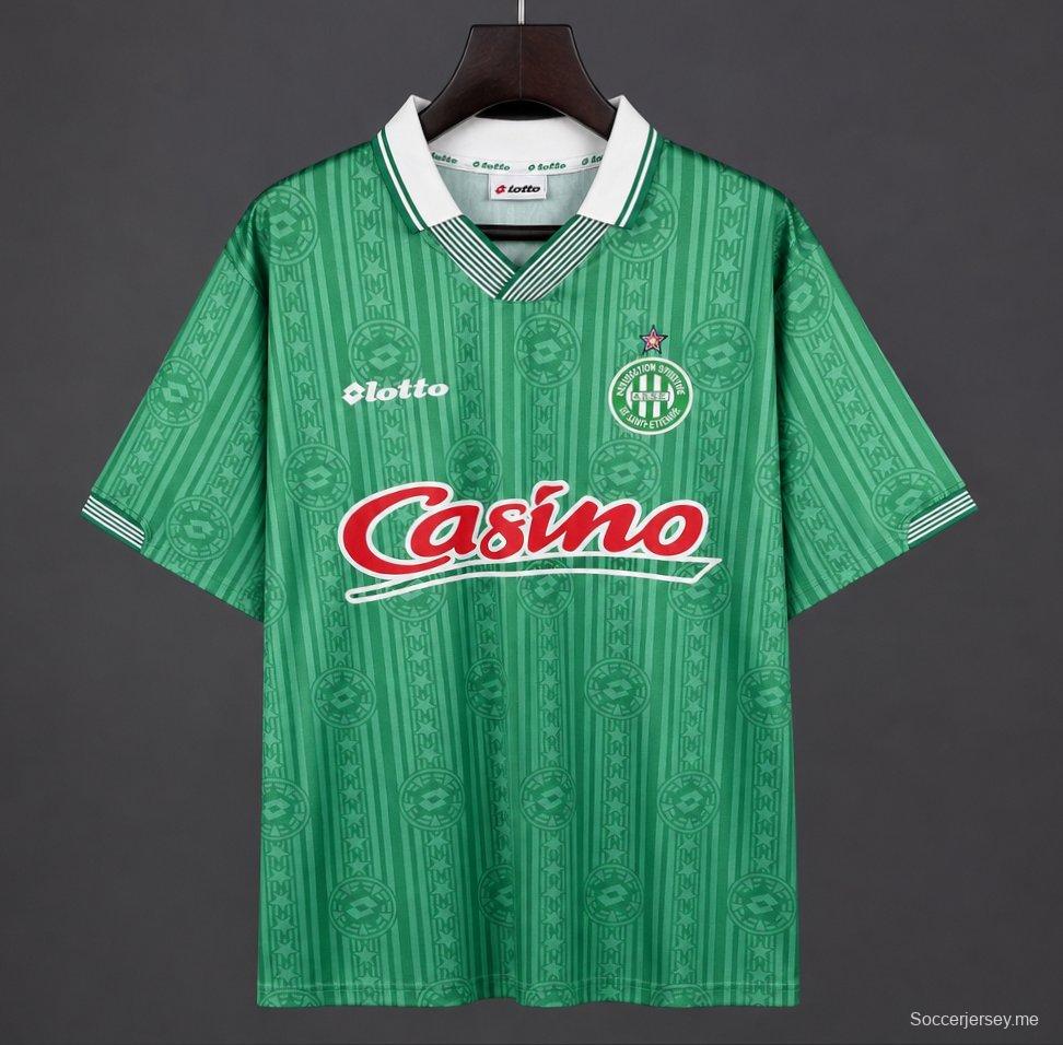 قميص سانت إتيان/ASSE الرئيسي لموسم 97-98