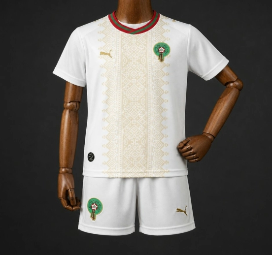 الزي الخارجي لمنتخب المغرب للأطفال في كأس العالم 2026