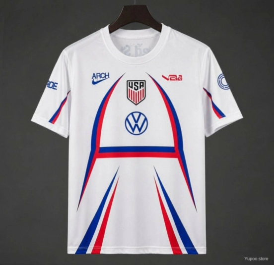 2026 الولايات المتحدة الأمريكية قميص ما قبل المباراة Nike x USMNT x V.A.A. Academy Pro